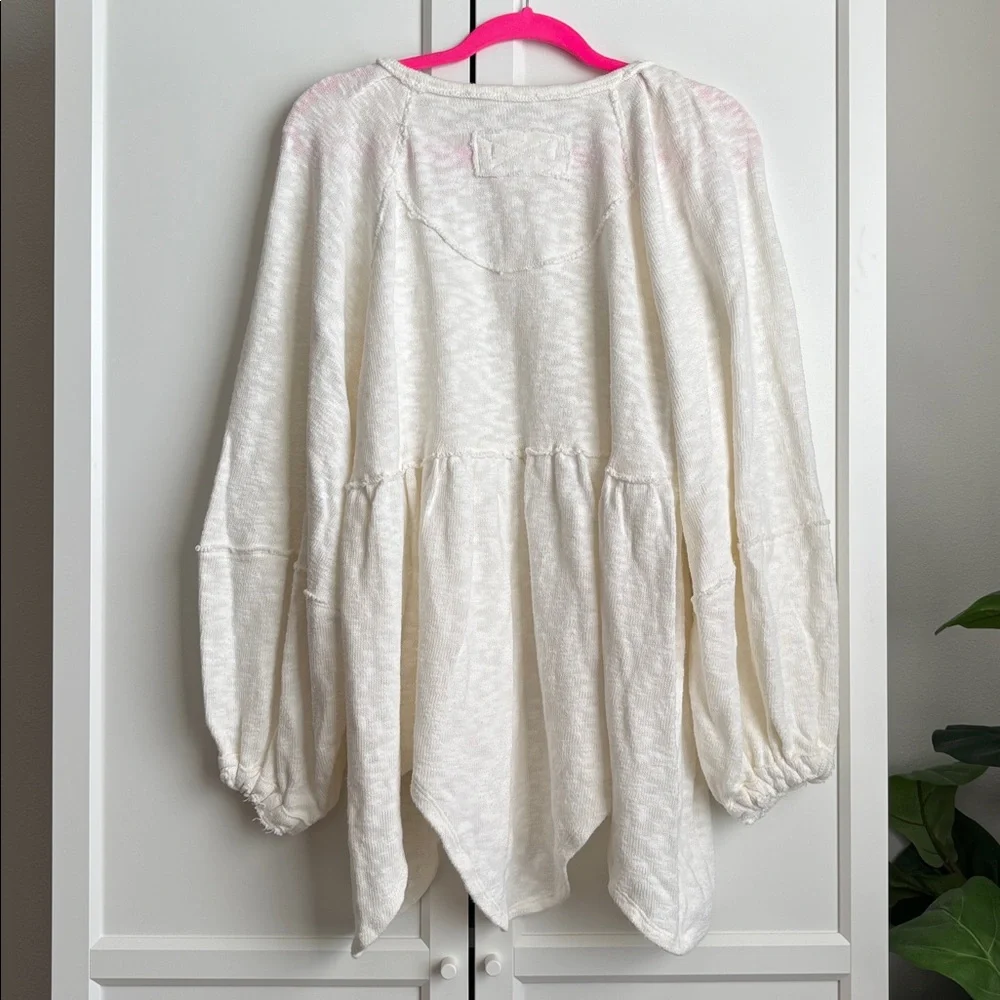 NWOT Free People Snowbell Babydoll Top, XS/S - Picture 5 of 6